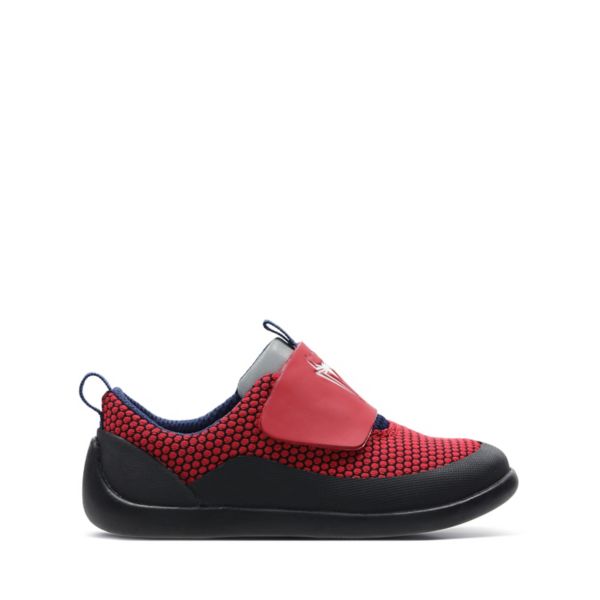 Clarks Boys Play Power Toddler Casual Shoes Red | USA-4098623